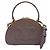 Céline Mini Case Mezzaluna in Vitello Liscio Lilla Chiaro Porpora - vista 3