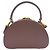 Céline Mini Case Mezzaluna in Vitello Liscio Lilla Chiaro Porpora - vista 5