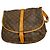 Louis Vuitton Saumur Monogram 35 Marrone - vista 2