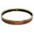 Hermès Bracelet Jonc Hermes en Or avec Émail Rouge Doré  - vue 2