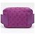 Borsa a tracolla Louis Vuitton Monogram Denim Porpora - vista 2