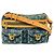 Borsa a tracolla Louis Vuitton Monogram Denim Baggy PM Blu Beige