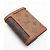 Louis Vuitton Monogram Reverse Portefeuille Dauphine Compact Wallet Marrone Beige - vista 2
