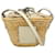 Borsa a secchiello con coulisse Loewe Bianco Beige