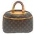 Borsa Louis Vuitton Monogram Trouville Marrone Beige