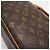 Borsa Louis Vuitton Monogram Trouville Marrone Beige - vista 4