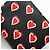 Portefeuille bi-fold Prada Saffiano Triangle Noir Rouge - vue 4
