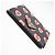 Portefeuille bi-fold Prada Saffiano Triangle Noir Rouge - vue 6