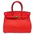 Hermès Borsa HERMES Dogo Birkin 30 Rouge Casaque Rosso