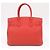 Hermès Borsa HERMES Dogo Birkin 30 Rouge Casaque Rosso - vista 2