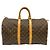 Borsa Boston Louis Vuitton Monogram Keepall 45 Marrone Beige