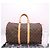 Borsa Boston Louis Vuitton Monogram Keepall 45 Marrone Beige - vista 3