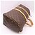 Borsa Boston Louis Vuitton Monogram Keepall 45 Marrone Beige - vista 5