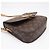 Bolso de hombro LOUIS VUITTON Monogram Saint Cloud GM Castaño Beige - vista 5