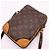 Borsa a tracolla Louis Vuitton Monogram Danube M45266 Marrone Beige - vista 2