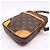 Borsa a tracolla Louis Vuitton Monogram Danube M45266 Marrone Beige - vista 5