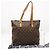 Louis Vuitton Monogram Cabas Mezzo Handtasche Braun Beige - Ansicht 3