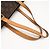 Louis Vuitton Monogram Cabas Mezzo Handtasche Braun Beige - Ansicht 5
