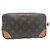 Borsa a pochette Louis Vuitton Monogram Marly Dragonne PM Marrone Beige