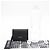 Yves Saint Laurent Leather Compact Wallet Black - view 3