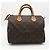 Borsa Louis Vuitton Monogram Speedy 25 Marrone Beige - vista 2