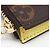 Portafoglio Monogramma Louis Vuitton Marrone Beige Giallo - vista 9