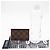 Portabiglietti Louis Vuitton Damier Marrone Beige - vista 3