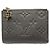 Louis Vuitton Monogram Empreinte Portefeuille Lisa Bi-fold Wallet Argento