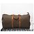 Borsa Boston Louis Vuitton Monogram Keepall 60 Marrone Beige - vista 3