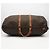 Borsa Boston Louis Vuitton Monogram Keepall 60 Marrone Beige - vista 8