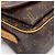 Borsa Louis Vuitton Monogram Vivacite MM Marrone Beige - vista 9