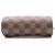 Louis Vuitton Papillon Pochette Damier Ebene mini Marrone - vista 4