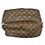 Louis Vuitton Saumur Monogram 35 Marrone - vista 3