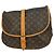 Louis Vuitton Saumur Monogram 35 Marrone - vista 2