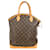 Louis Vuitton Lockit Monogram MM Marrone  - vista 2