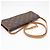 Louis Vuitton Monogram Pochette Twin GM M51852 Borsa a Tracolla Marrone Beige - vista 9