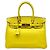 Hermès Borsa HERMES Birkin 30 in Veau Epsom Soufflé Giallo