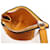 Cartera Prada Saffiano Triangle Naranja - vista 13