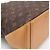 Borsa Louis Vuitton Monogram Cabas Mezzo Marrone Beige - vista 10