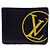 Louis Vuitton Epi Portefeuille Multiple Noir M67907 Bi-fold Wallet Nero Giallo