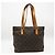 Borsa LOUIS VUITTON Monogram Cabas Piano Marrone Beige - vista 2