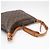 Borsa a tracolla Louis Vuitton Monogram Boulogne 30 Marrone Beige - vista 7