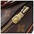 Borsa a tracolla Louis Vuitton Monogram Boulogne 30 Marrone Beige - vista 9