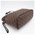 Borsa Louis Vuitton Damier Neverfull PM Marrone Beige - vista 5