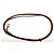 Fendi Selleria Strap You Schultergurt aus Leder Braun - Ansicht 3