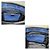 Borsa Tote Prada Saffiano Lux Medium Galleria Blu/Nero - vista 11