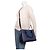 Borsa Tote Prada Saffiano Lux Medium Galleria Blu/Nero - vista 13