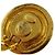 Chanel Vintage Multi CC Round Clip-On Metal with Faux Pearl D'oro - vista 4