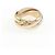 Anello Cartier Trinity in oro rosa bianco e giallo 18K