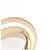 Anello Cartier Trinity in oro rosa bianco e giallo 18K - vista 4